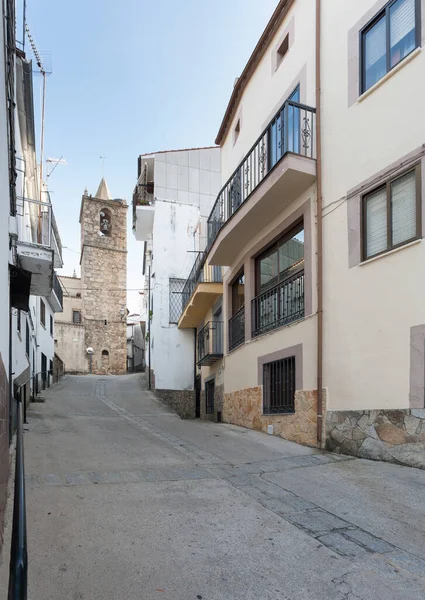 Barrado Spanien Februar 2019 Verschiedene Ansichten Der Stadt Straßen Häuser — Stockfoto