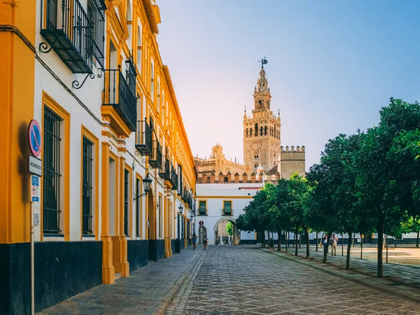 Sevilha Spain Jul 2020 Street View Downtown Seville City Spain — Stock Photo, Image