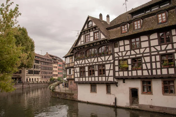 Uma Bela Foto Maison Des Tanneurs Estrasburgo França — Fotografia de Stock