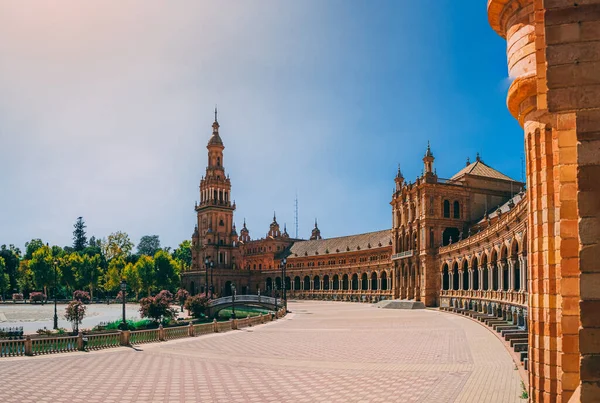 Prachtig Uitzicht Plaza Espana Sevilla Spanje — Stockfoto