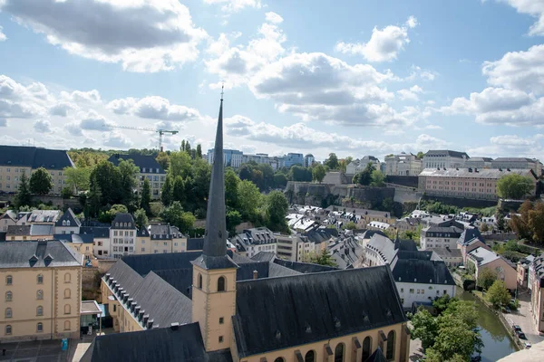 Una Hermosa Toma Casemates Bock Luxemburgo — Foto de Stock