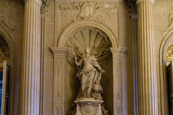 An interior of Versailles Palace, Paris