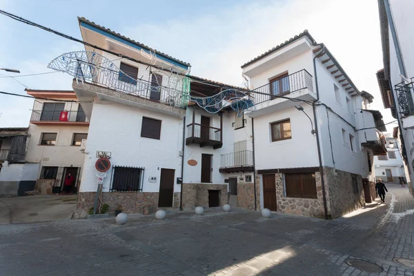 Casas Del Castaar Espagne Déc 2018 Différentes Vues Ville Des — Photo