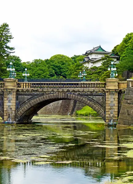東京の皇居の垂直ショット — ストック写真