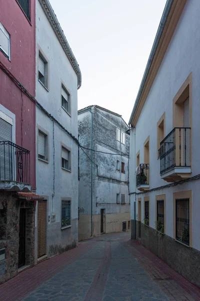 Casar Palomero Espanha Novembro 2017 Vistas Diferentes Cidade Ruas Casas — Fotografia de Stock