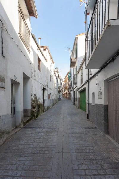 Barrado Spanyolország 2019 Február Különböző Kilátás Nyílik Barrado Városára Utcáira — Stock Fotó