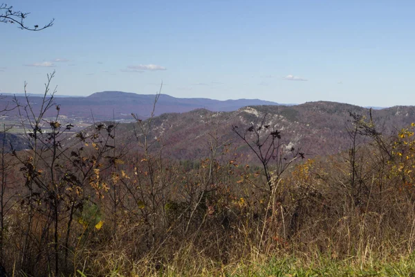 Krásná Krajina Národního Parku Shenandoah Virginii Během Podzimu — Stock fotografie