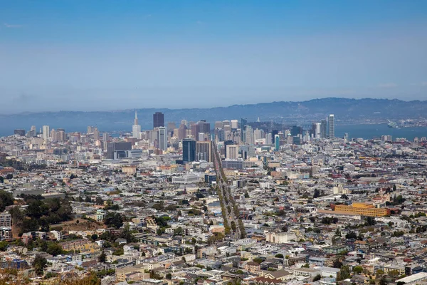 Вид Воздуха Городской Пейзаж Сан Франциско Днем — стоковое фото