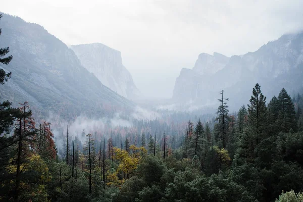 Une Superbe Vue Ensemble Parc National Yosemite Automne Californie États — Photo