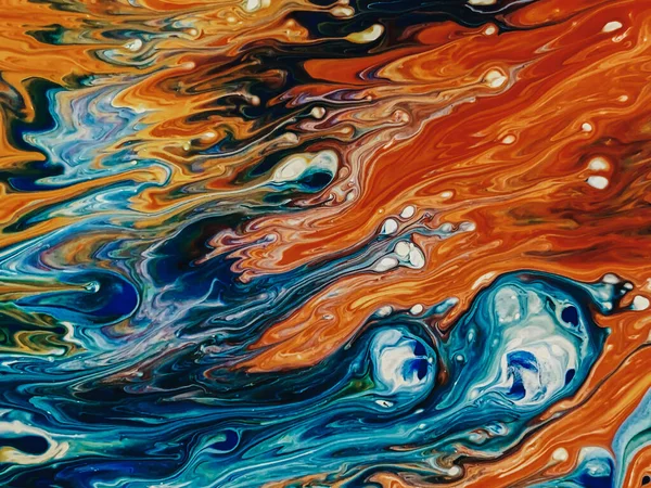 Piękny Kolor Splash Abstrakcyjnej Sztuki Idealny Użytku Tle — Zdjęcie stockowe