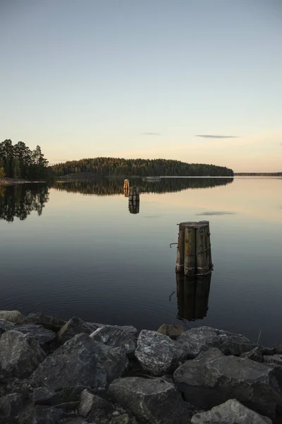 素晴らしいフィンランドの風景の詳細を発見 — ストック写真