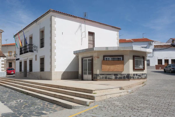 Santiago Alcantara España Abr 2019 Diferentes Vistas Ciudad Calles Casas — Foto de Stock