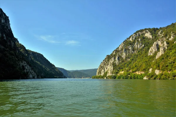 Bel Colpo Paesaggio Delle Caldaie Danubiane Romania — Foto Stock