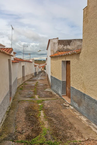 Salorino Spain Apr 2019 View Town Streets Houses Buildings Salorino — Stock Photo, Image