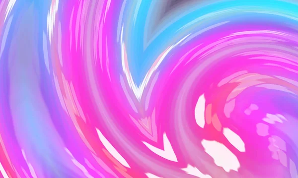 Una Bella Illustrazione Spirale Vivaci Colori Rosa Blu — Foto Stock