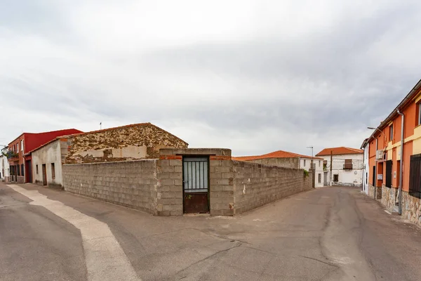Campo Lugar Hiszpania Sierpień 2019 Widok Miasto Ulicę Domy Budynki — Zdjęcie stockowe
