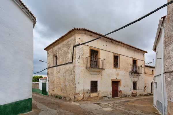 Salorino Spain Apr 2019 View Town Streets Houses Buildings Salorino — Stock Photo, Image