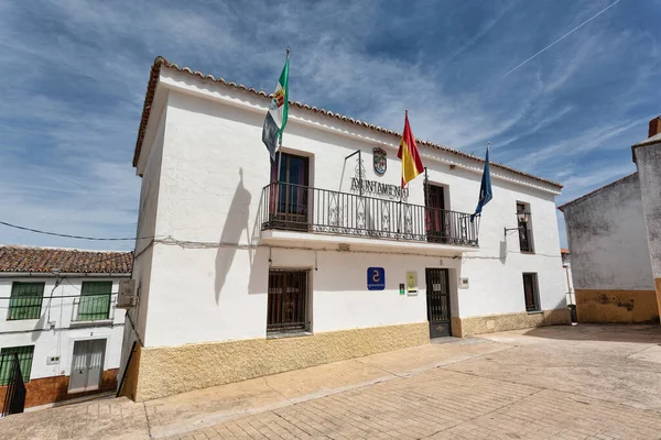 Carbajo Espanha Abr 2019 Diferentes Vistas Cidade Ruas Casas Edifícios — Fotografia de Stock