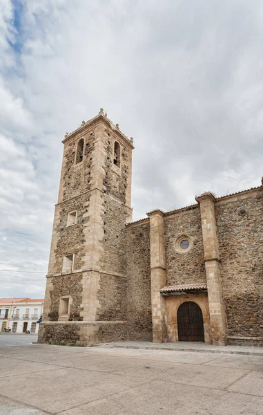 Madrigalejo Spanien Aug 2019 Utsikt Över Staden Gatan Hus Och — Stockfoto