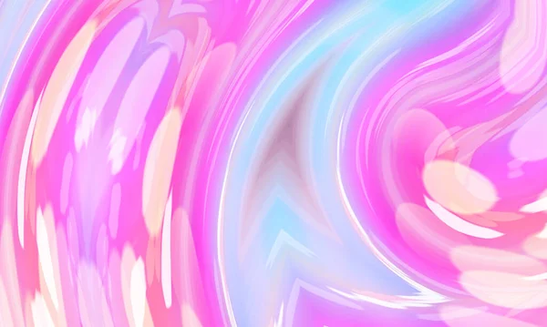 Una Bella Illustrazione Spirale Vivaci Colori Rosa Blu — Foto Stock