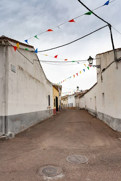 Campo Lugar Spain Aug 2019 View Town Street Houses Buildings — Stock Photo, Image