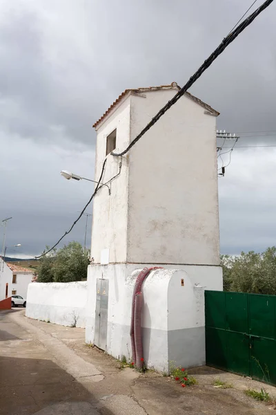 Salorino Espanha Abr 2019 Vista Cidade Ruas Casas Edifícios Salorino — Fotografia de Stock