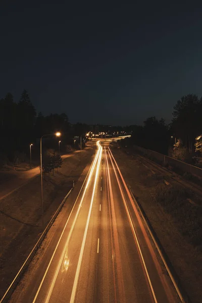 Verão Está Terminando Finlândia Retorna Noite Oportunidade Perfeita Para Tirar — Fotografia de Stock