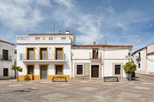 Membrio Espanha Abr 2019 Diferentes Vistas Cidade Ruas Casas Edifícios — Fotografia de Stock