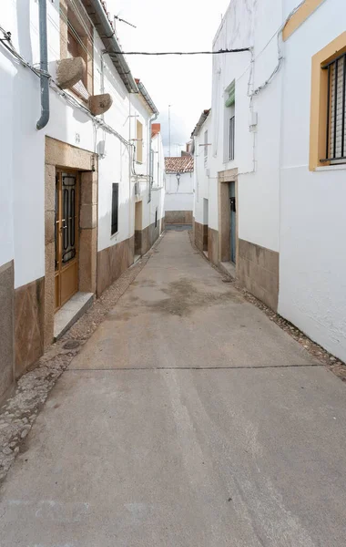 Valencia Alcantara España Abr 2019 Diferentes Vistas Ciudad Calles Casas — Foto de Stock