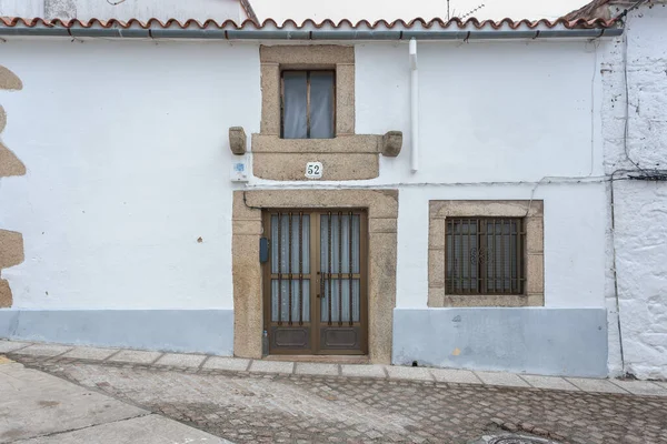 Valencia Alcantara España Abr 2019 Diferentes Vistas Ciudad Calles Casas — Foto de Stock