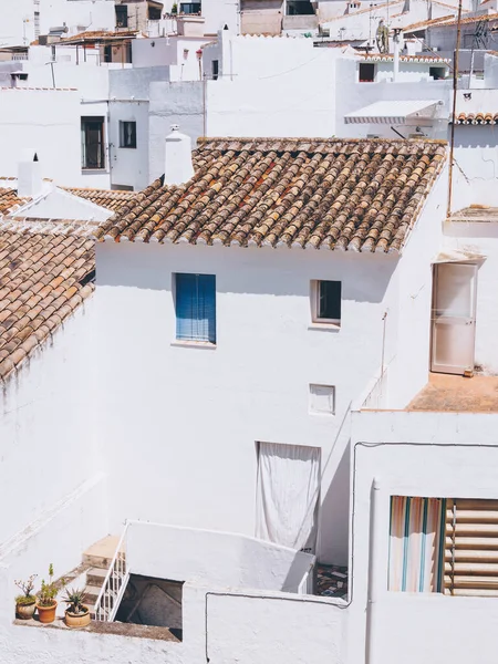 Eine Schöne Vertikale Aufnahme Von Mijas Andalusien Spanien Bei Tag — Stockfoto