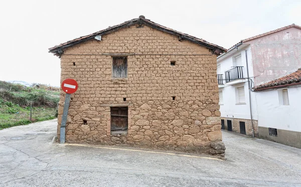 Madrigal Vera Espanha Nov 2019 Vista Cidade Rua Casas Edifícios — Fotografia de Stock