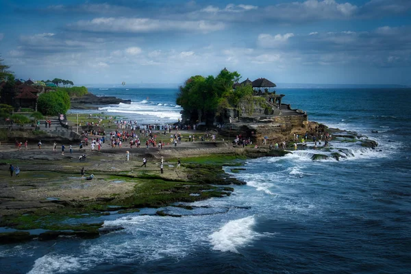 Gyönyörű Kilátás Nyílik Trópusi Strand Indonéziában — Stock Fotó