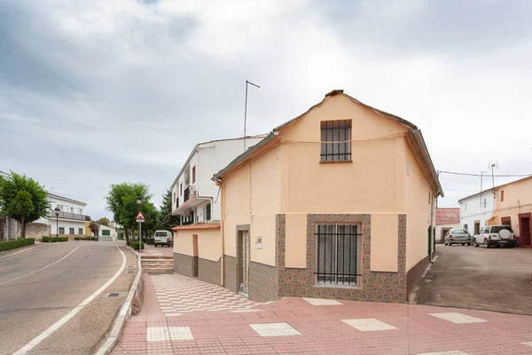 Alcollarin Spanien Aug 2019 Blick Auf Die Stadt Straße Häuser — Stockfoto