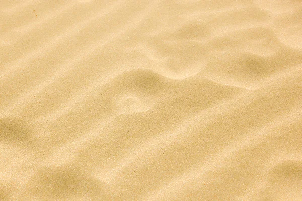 Eine Nahaufnahme Aus Reinem Goldenem Sand Perfekt Für Den Hintergrund — Stockfoto