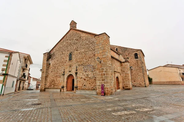 Robledillo Vera Spanje Jan 2020 Buiten Kerk Van Robledillo Vera — Stockfoto