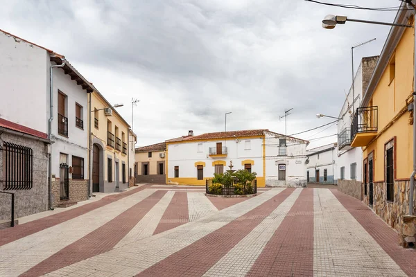 Alcollarin Spanien Aug 2019 Blick Auf Die Stadt Straße Häuser — Stockfoto