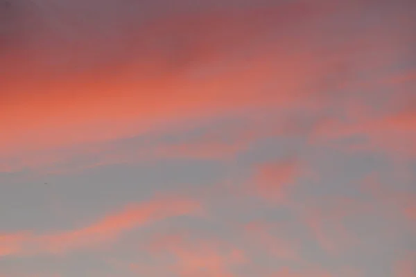 Bellissimo Cielo Arancio Tramonto — Foto Stock