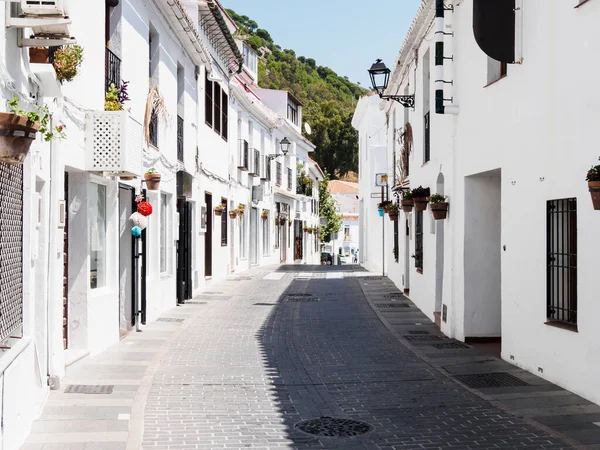 Uma Bela Foto Cidade Mijas Andaluzia Espanha Durante Dia — Fotografia de Stock