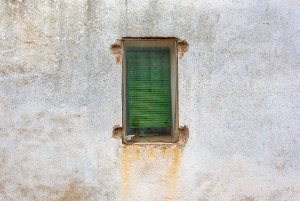 Alcollarin Espagne Août 2019 Une Fenêtre Particulière Une Maison Dans — Photo