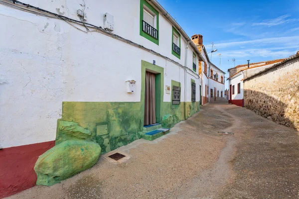 Villamesias Spain Jan 2020 View Town Street Houses Buildings Villamesias — Stock Photo, Image