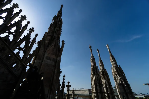 Piękne Duomo Milano Mediolanie Włochy — Zdjęcie stockowe