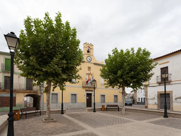 Zorita スペイン 8月07 2019 ゾリータの町 家や建物の眺め 市役所 — ストック写真