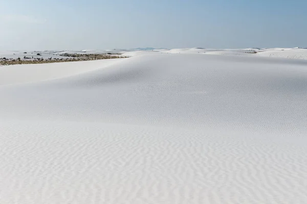 Uma Bela Foto Parque Nacional White Sands Durante Dia — Fotografia de Stock