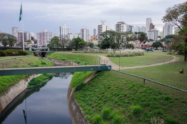 Sao Paulo Brazil Aug 2020 Independence Park Area Ipiranga Neighborhood — стокове фото