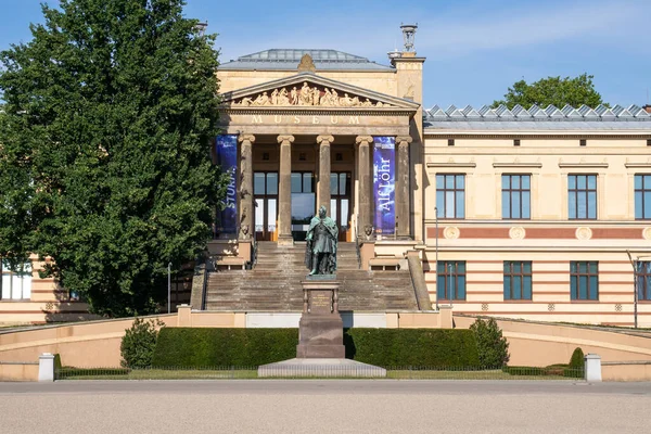 Schwerin Germany Aug 2020 Schwerin Germany August 2020 Staatliches Museum — Stock Photo, Image