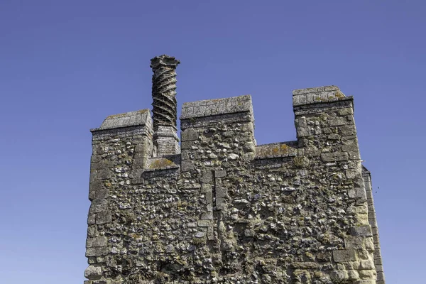 Framlingham United Kingdom Aug 2020 Framlingham Castle 이라는 성에서 문화유산으로 — 스톡 사진