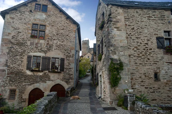 法国南部Aveyron省Najac村 — 图库照片
