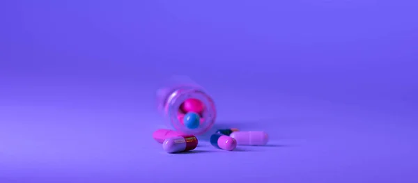 Close Comprimidos — Fotografia de Stock