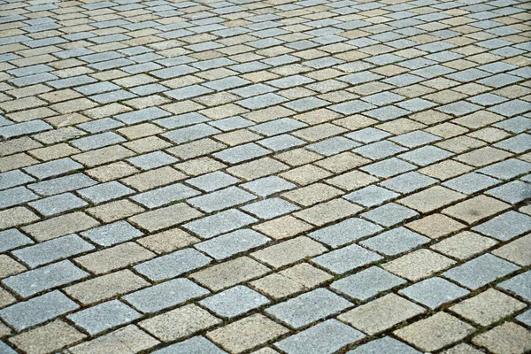 石畳の抽象的な背景の高角度ショット — ストック写真